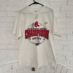 Vintage Boston Red Sox 2004 World Series champions shirt brand new with tags